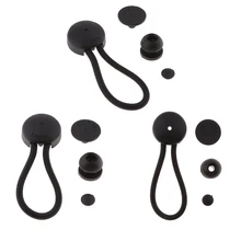 Комплект из 3 предметов, универсальная крышка для лодки, комплект для галстука-пуха, шариковый банджи, ремень для шнура