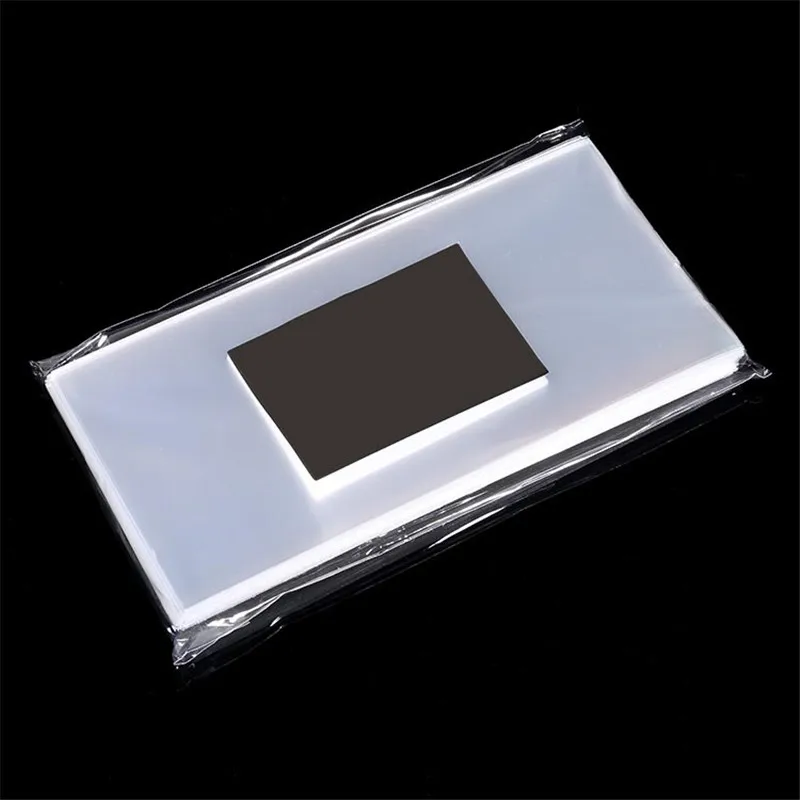 

100 Pcs/Set Paper Money Stamps Sleeves Holders Transparent World Banknotes Collection Protect Storage Bags MDP66