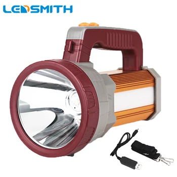 

2200LM LED Flashlight Super Bright Waterproof Handheld Flashlights Torch 18650 Battery Outdoor Camping Rechargeable Flashlight