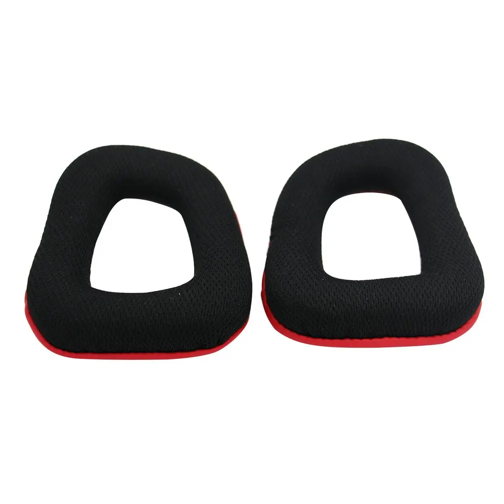 1 пара губчатых накладок для наушников Logitech игровой гарнитуры G230 G430 G930 G35 F450 черно