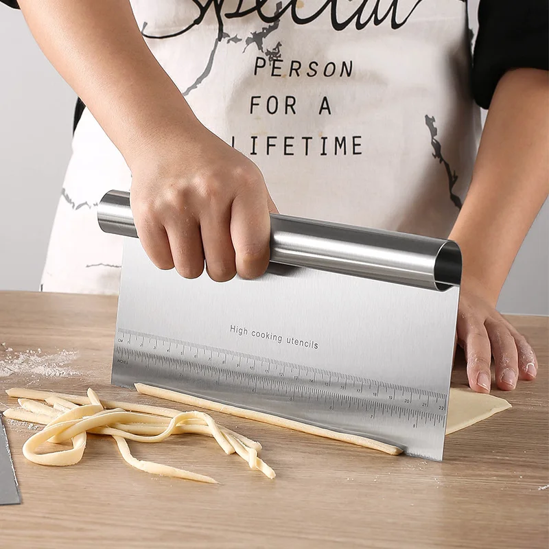 Noodle Knife Cake Scraper Pastry Cutters Dough Scraper Baking Accessories