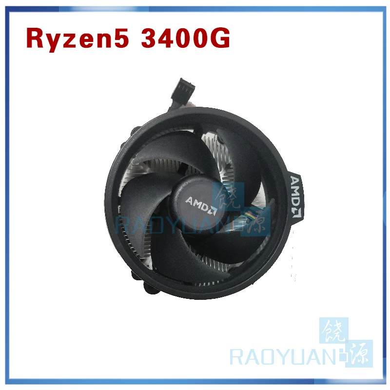 Новый AMD Ryzen 5 3400G R5 3 7 ГГц четырехъядерный восьмипоточный процессор 65 Вт YD3400C5M4MFH
