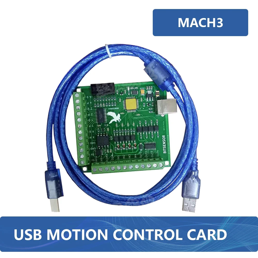 4-осевая интерфейсная плата USB для контроля движения ler система управления MACH 3 ШИМ