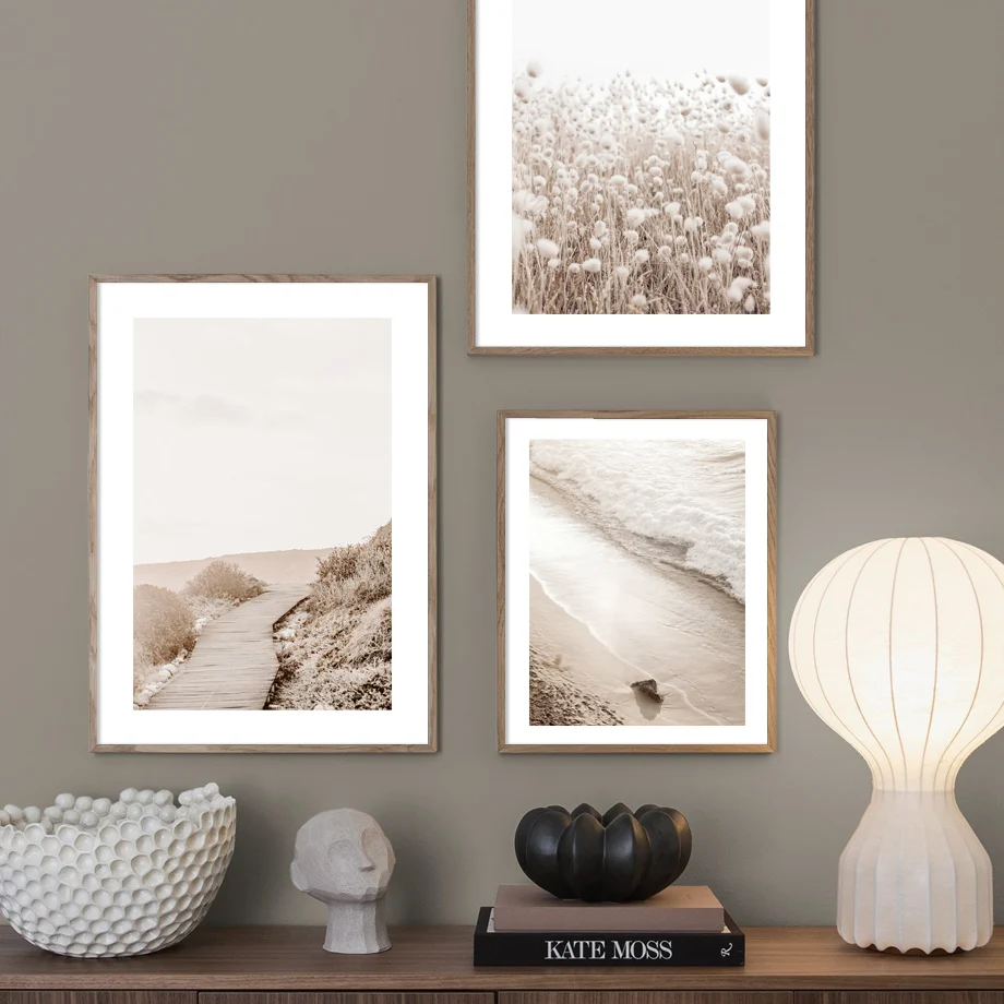 Waliicorners Wall Art Wall Pictures For Living Room Decor Sea Waves Beach Path Dandelion Pattern Nordic Posters 24 H7de67449b2db43ff8de3f40efb19e37dN