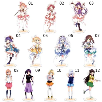 

Anime, would you like some rabbits today Peripheral standing cards