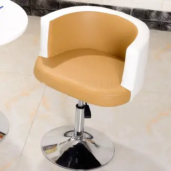 

Shop Study Fashion Leisure Lift Swivel Chair Bar Chair Sales Office Business Negotiation Reception Coffee Chair