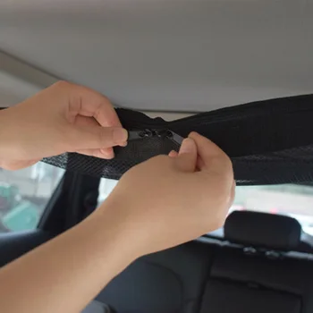

Parts Storage Net Accessories Auto SUV Black Elastic Nylon Luggage Pocket