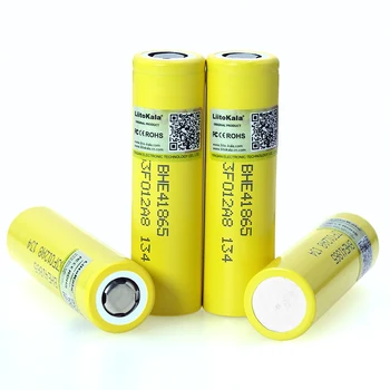 

10PCS Liitokala New HE4 2500mAh Li-lon Battery 18650 3.7V Power Rechargeable batteries Max 20A,35A discharge For E-cigarette