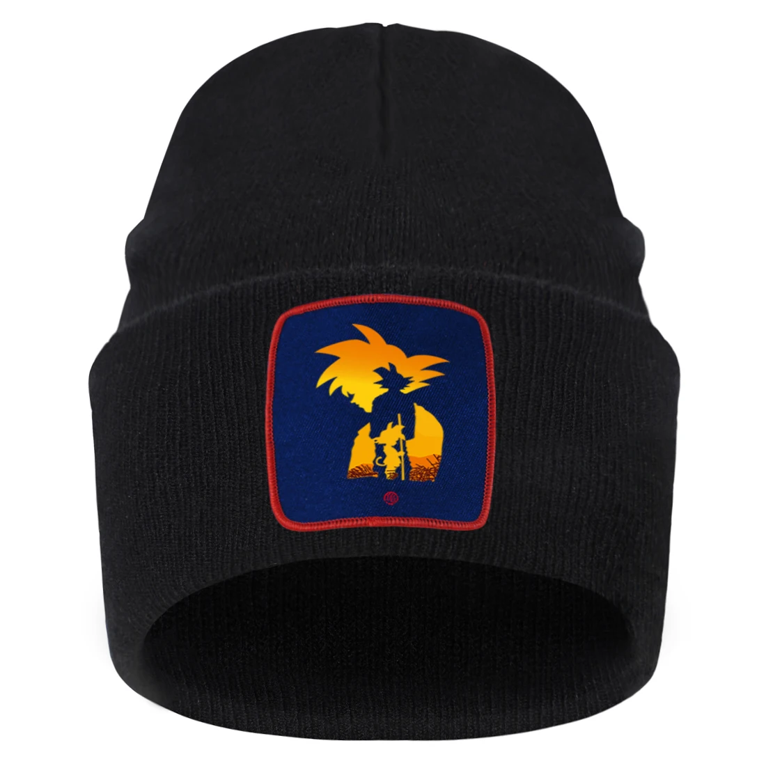 

Dragon Ball Z Anime Print Skullies Beanies for Woman New Arrival Knitted Hat Fashion Man Hip Hop Street Winter Hats Hedging Hat
