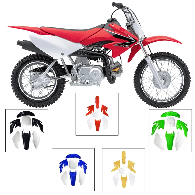 Acessórios da motocicleta plásticos fender crf 70