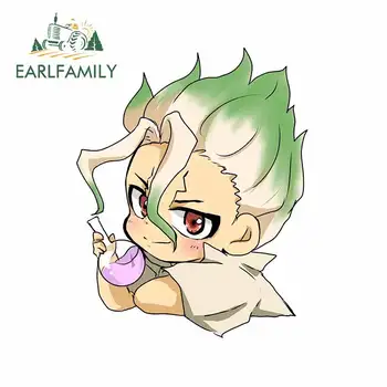 

EARLFAMILY 13cm x 10.3cm For Anime Art Car Accessories Stickers Auto Air Conditioner Decal Waterproof Suitable for VAN RV