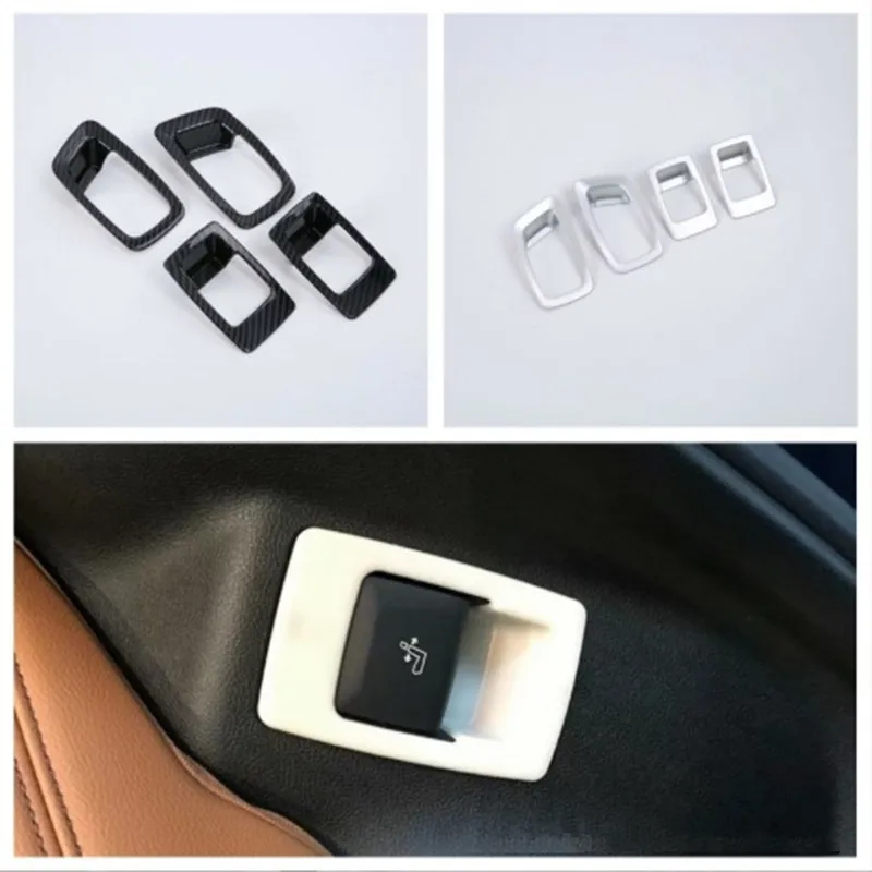 

Fit For BMW X3 2018-2022 ABS Car Seat Adjust Button Frame Cover Trim Sticker Car Styling