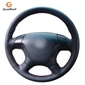 

Black PU Artificial Leather Car Steering Wheel Cover for Honda Accord 7 2003-2007 Odyssey 2005-2010