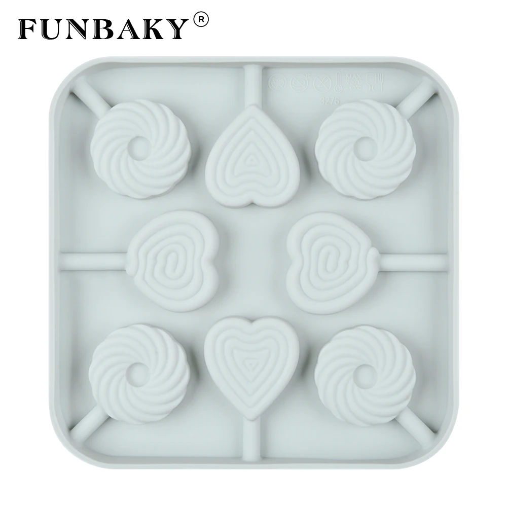 FUNBAKY креативная форма в виде 8 Соединенных леденцов силиконовая сделай сам с
