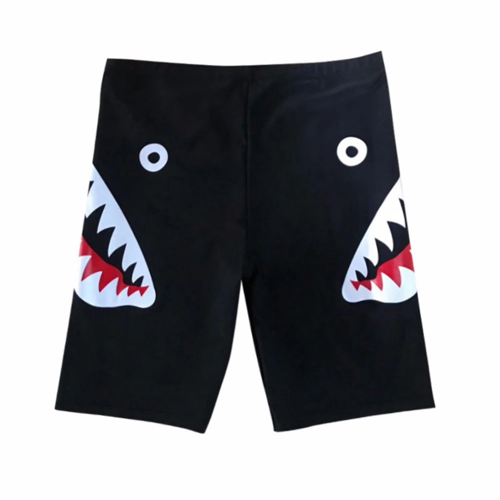 Shark print swim trunks Outlet