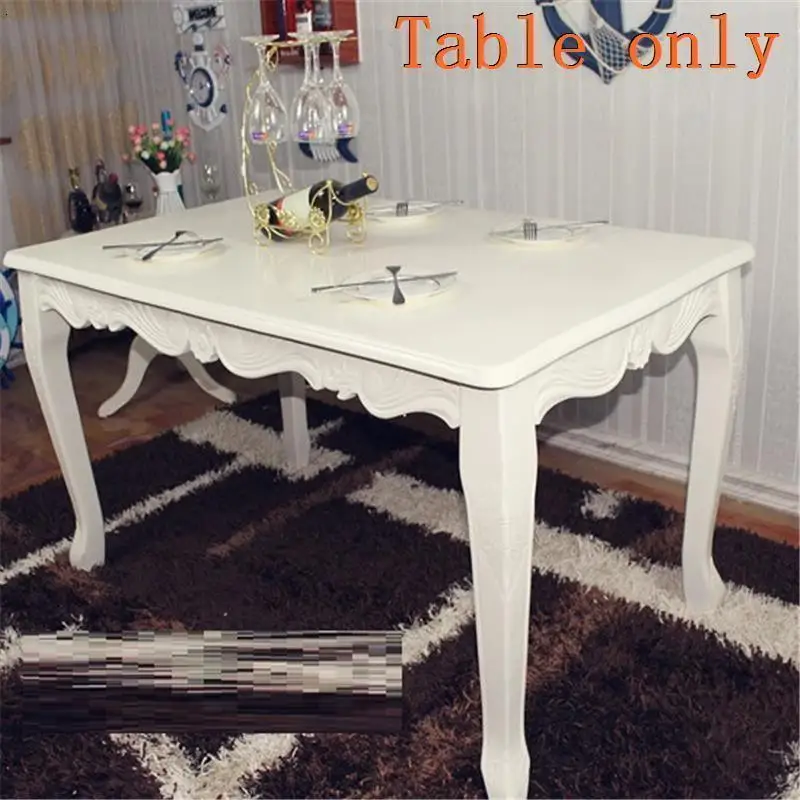 Sala De Jantar Yemek Masasi Marmol Dinning A Langer Set Redonda Pliante деревянный европейский стол Mesa Comedor Tablo обеденный стол