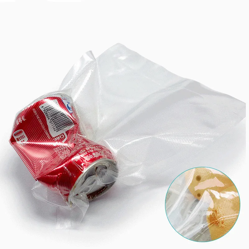 100 шт./лот вакуумный упаковщик пластиковый мешок для хранения для вакуумной запайки Упаковочные пакеты для пищевых продуктов