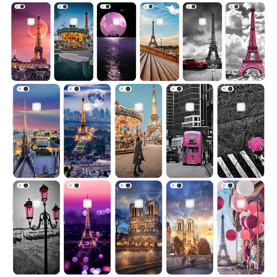 Мягкий силиконовый чехол из ТПУ с изображением Эйфелевой башни Love Paris 200 для Honor 9 10 huawei p10 lite y6 prime 2018 mate 10 lite play p smart