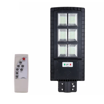 

120W Solar Street Light with Remote Control 240 LED Solar Panel Lawn Garden Outdoor Lamps Street Lighting Waterproof IP65
