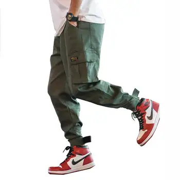 

Privathinker pantalones de los hombres 2019 Streetwear Mens Joogers Pantalones negro sudoroso hombre Hiphop otoño bolsillos pant