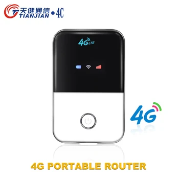 

TIANJIE Unlocked 3G 4G Wifi Router Lte Wireless Mobile Portable WIFI Hotspot 4g US with sim slot