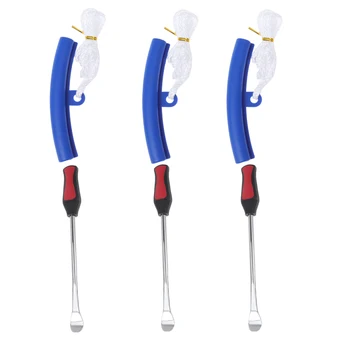 

1 Set of Tire Changing Set Plastic Durable Professional Spoon Lever Tool Rim Protector for Bicycle Motorbike