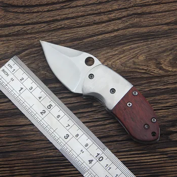 

Mini Keychain Folding Knife Outdoor Defensive Hunting Sharp Knife Portable Portable Camping Defense Folding Knife