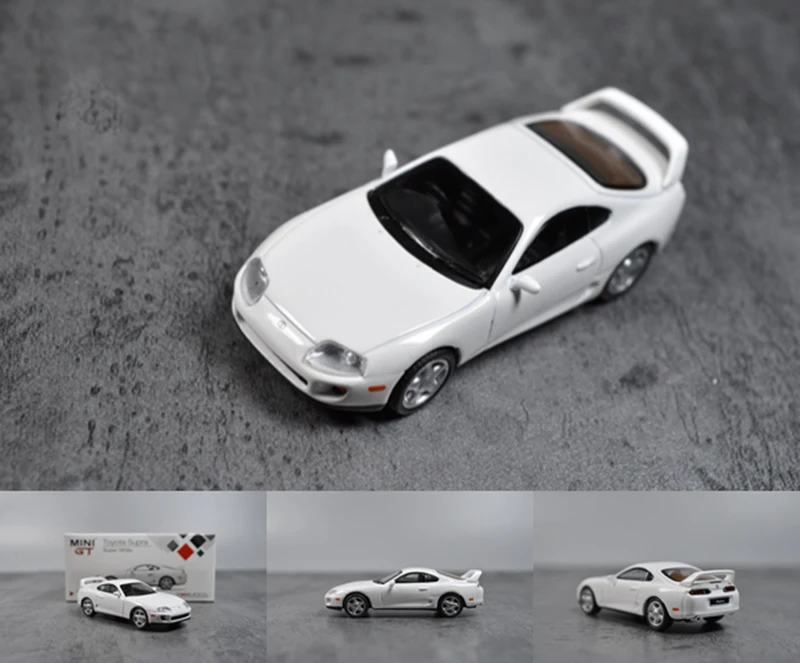 

1:64 scale white car model diecast Alloy Car Model high simulation static state Toy Cars for Men's exquisite collectible Gift