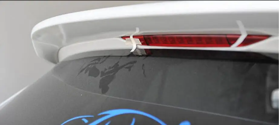 ABS Краски Автомобиля Заднее Крыло багажника выступ Спойлеры подходит для SUBARU XV 2012 2013