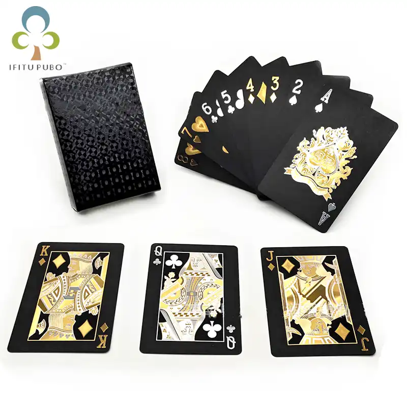 juego de cartas negras