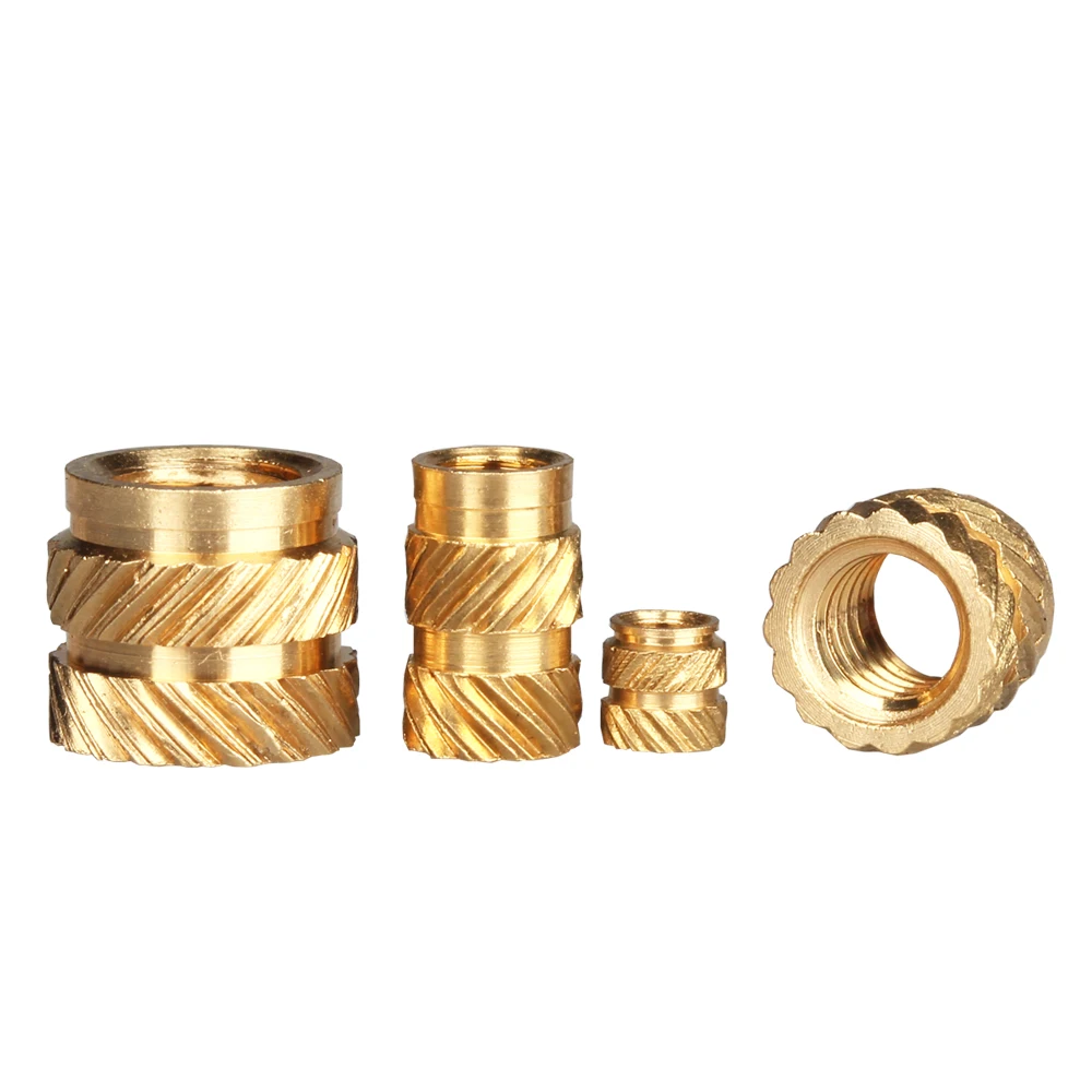 Buy Wholesale China M1.6 M2 M3 M4 M5 M6 M8 Brass Female Threaded Insert Nut  For Plastic Mould Injection & Brass Insert at USD 0.01