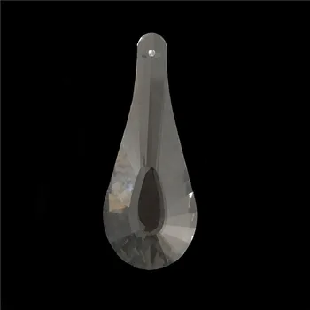 

76MM 200pcs Punctuation Shape Shinning Hanging Drops Glass Trimming Pendant Crystal Chandelier Parts