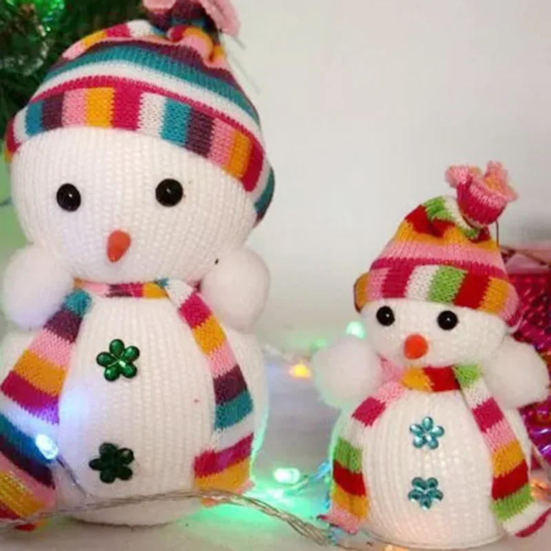 Santa Snowman Doll Pendant Christmas Xmas Tree Party Decor Hanging Ornament