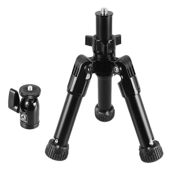 

Premium Folding Mini Tripod Mount Portable Table Top Stand for Gopro Compact Cameras SLR DSLRs Camera Aluminum Alloy Tripod