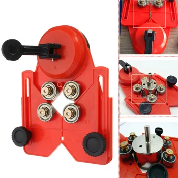 

Opening Locator Adjustable 4-83mm Diamond Opening Sucker Base Vacuum With Cutter Saw Hole Glass For Use With Addax Wet Drill Bit