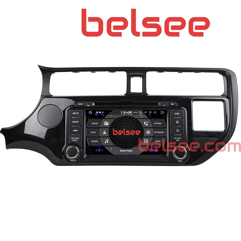 

Belsee Android 9.0 8" Octa Core PX5 Ram 4g Rom 64G Car DVD Player Multimedia Radio Head Unit for Kia Rio 3 2011 2012 2013 2014