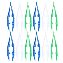 

10pcs/lot Multi-color Plastic 10cm Length 13.5mm Opening Handicrafts Jewelry Pliers For DIY Jewelry Making Beaded Tools