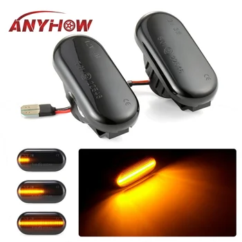

2pcs Sequential Blinker Side Marker Light Car LED Turn Signal Lamp For Nissan Navara Note E11 Micra 350Z Z33 Pathfinder Qashqai