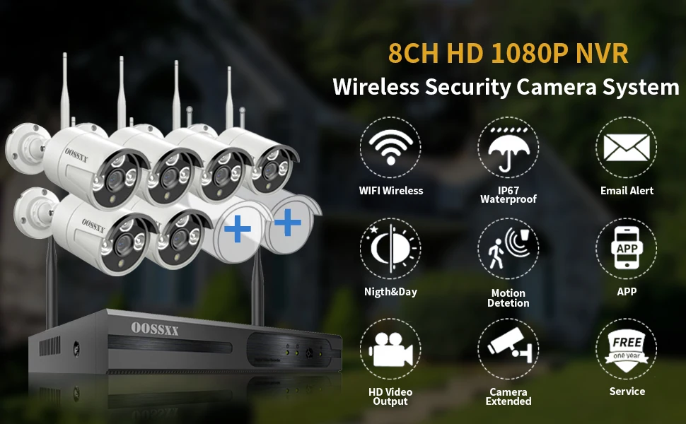 1-security camera system-6ch