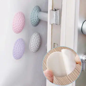 

Doorknob Lock Anti-collision Cushion Mat Rubber Shockproof Protective Mute Pad