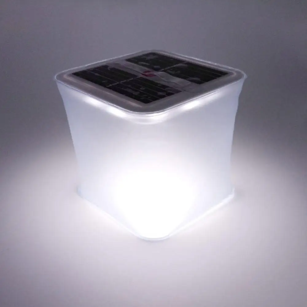Inflatable Outdoor Lantern LED Waterproof Travel Hiking Foldable car emergency light Camping Light Solar Floating Lamp Dimmable | Освещение