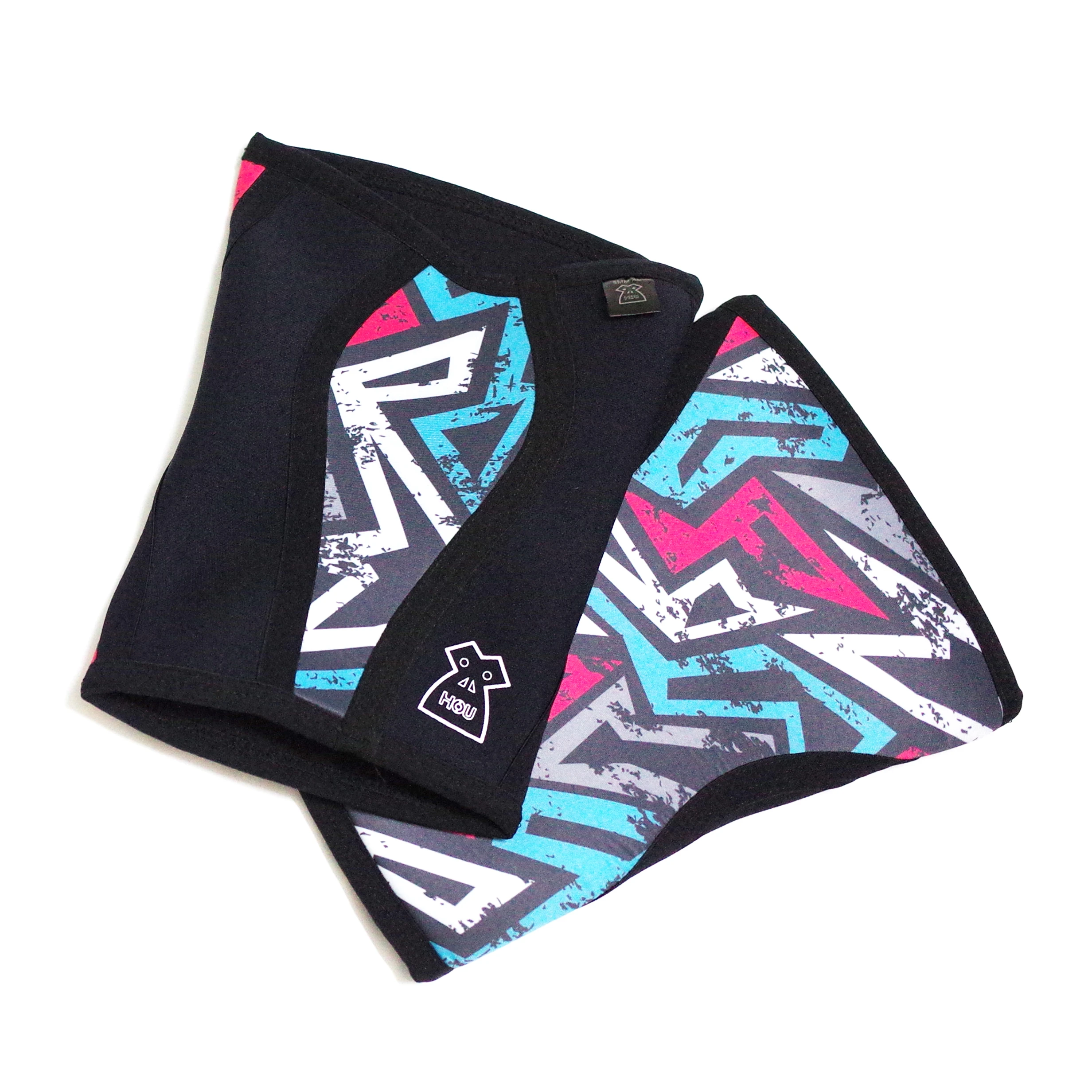 Knee Pad Knee Support Knee Support Sleeve Knee Brace HOU FLASH Neoprene Knee Supports 5MM Sports Knee Pressured Pads Crossfit Professional Brace Weightlifting Compression Kneepads