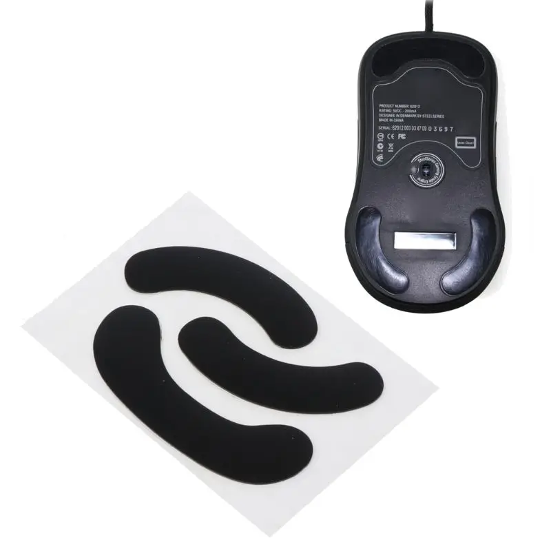 

1 Set 0.6mm Mouse Feet Mouse Skates For SteelSeries XAI Sensei RAW MLG Mouse