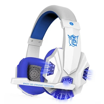 

3.5mm LED Gaming Headset with Mic Stereo Sound Headphones for Laptop Computer PUO88