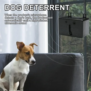 

Hanging Outdoor Ultrasonic Repeller Anti Barking Stop Safe Dog Deterrent Obedience Mini Discipline Puppy Control Device Training