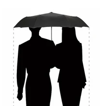 Женский Мужской Автомобильный Автоматический зонт для Volkswagen VW Passat B6 B7 B8 B5.5 Scirocco Golf MK4 Jetta MK6 Tiguan CC складной зонт