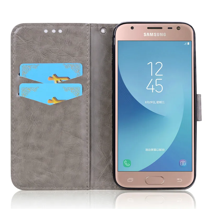 Case For Samsung Galaxy J3 2017 Wallet PU Leather Phone Case For Samsung J3 2017 J330F J330 Case Coque For Samsung J3 2017 Case best case for samsung