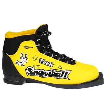 

Ski boots TREK Snowball NN75 IR, yellow color, logo black