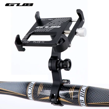 

2020 New GUB PLUS 11 Aluminum Bicycle Phone Stand For 3.5-7 inch Multi-angle Rotatable Bike Phone Holder Motorcycle Handlebar