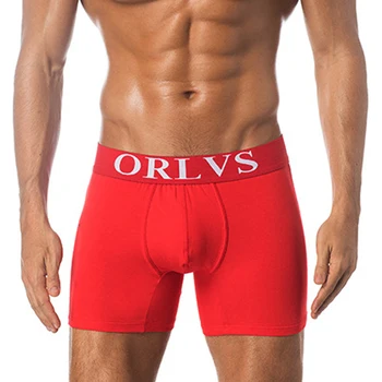 

Men's boxers cotton Sexy Mid Rise Underwear Boxer comfortable Shorts Bulge Underpants Breathable underwear male